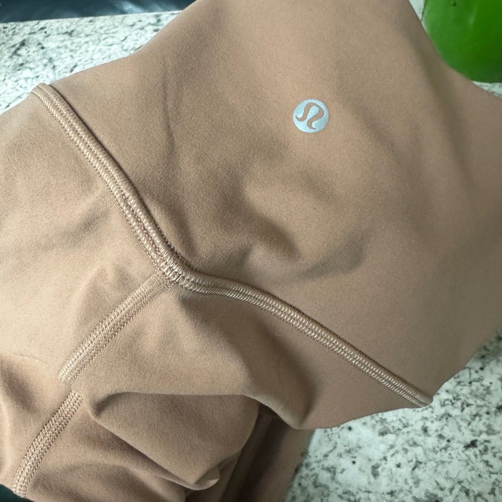 BUNDLE: Lululemon Align High-Rise Pant 25” – Size 2 (Pink Savannah + Dusty Clay)